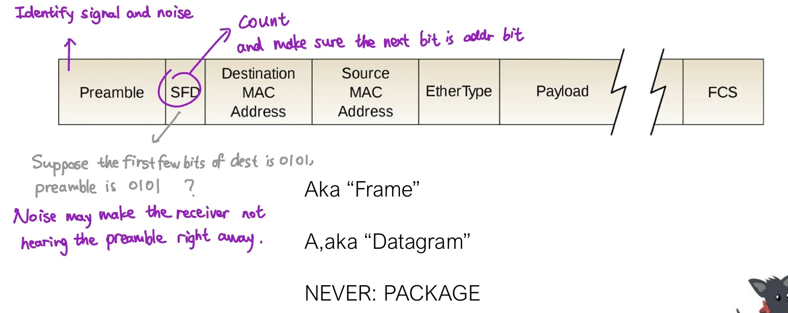 An Ethernet Packet